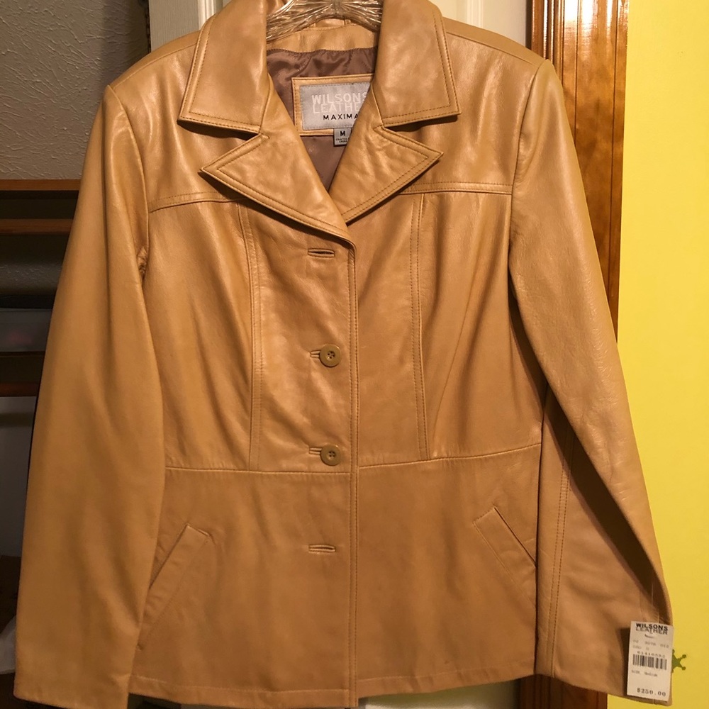 Leather jacket
